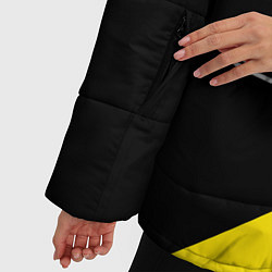 Куртка зимняя женская Pittsburgh Penguins Exclusive, цвет: 3D-черный — фото 2