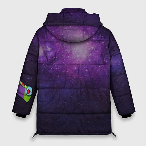 Женская зимняя куртка Buzz Lightyear / 3D-Черный – фото 2