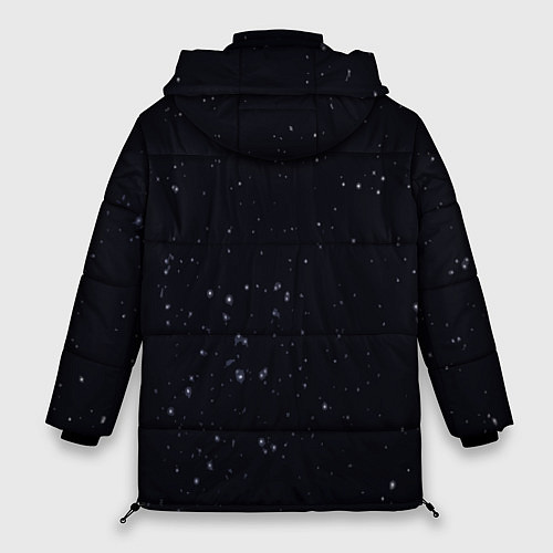 Женская зимняя куртка AMONG US gachimuchi эстетика / 3D-Черный – фото 2