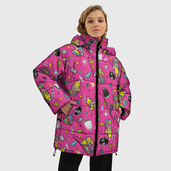 Куртка зимняя женская Твити, цвет: 3D-светло-серый — фото 2