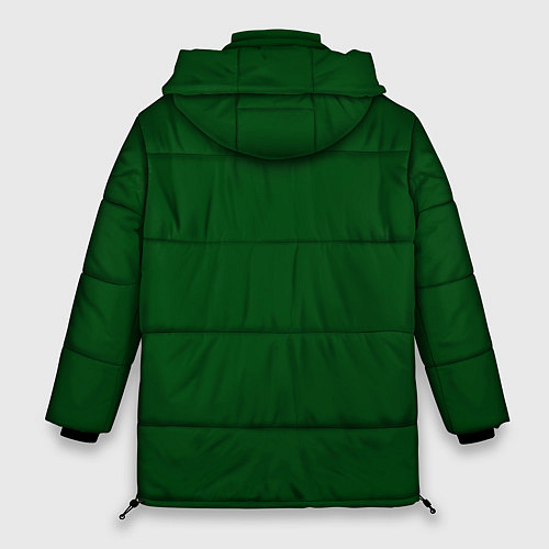 Женская зимняя куртка Пришелец / 3D-Черный – фото 2