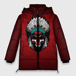 Куртка зимняя женская INDIAN, цвет: 3D-черный