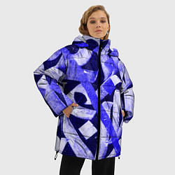 Куртка зимняя женская Graffiti, цвет: 3D-черный — фото 2