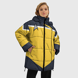 Куртка зимняя женская Звездный костюм № 2 Z, цвет: 3D-черный — фото 2