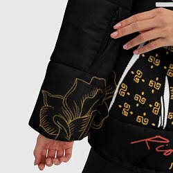 Куртка зимняя женская Шарм гейши, цвет: 3D-светло-серый — фото 2