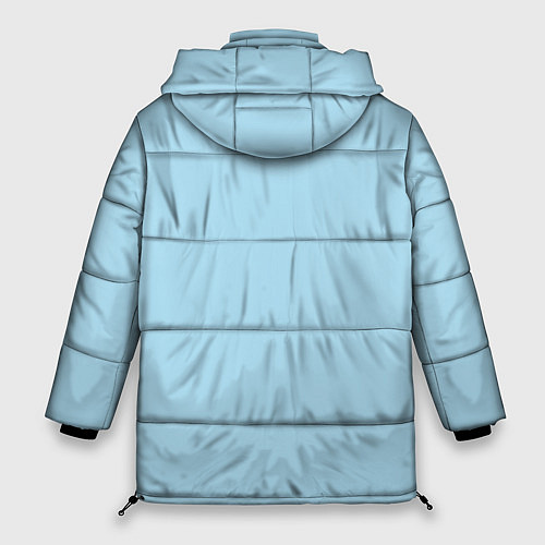 Женская зимняя куртка Форма голоса / 3D-Черный – фото 2