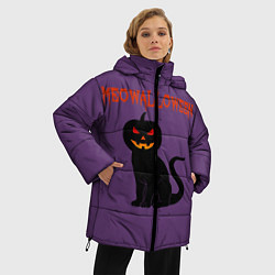 Куртка зимняя женская MEOWALLOWEN, цвет: 3D-черный — фото 2