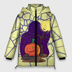 Женская зимняя куртка Halloween Мозайка