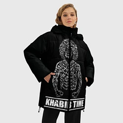 Куртка зимняя женская ХАБИБ НУРМАГОМЕДОВ, цвет: 3D-черный — фото 2