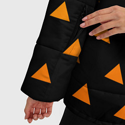 Куртка зимняя женская ZENITSU ЗЕНИТСУ КИМОНО, цвет: 3D-черный — фото 2