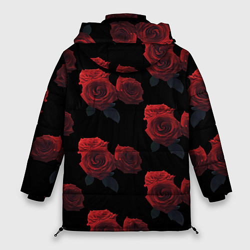 Женская зимняя куртка Роза / 3D-Черный – фото 2