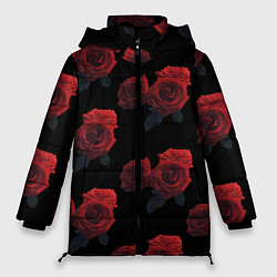 Куртка зимняя женская Роза, цвет: 3D-черный