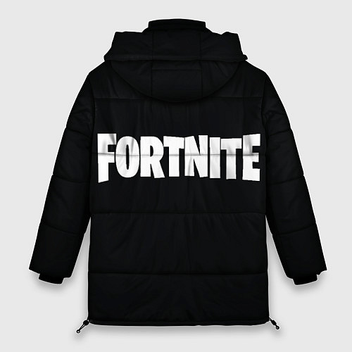Женская зимняя куртка FORTNITE / 3D-Черный – фото 2