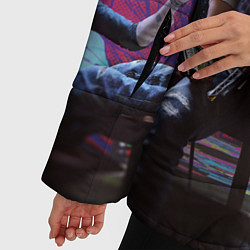 Куртка зимняя женская Watch dogs Z, цвет: 3D-черный — фото 2