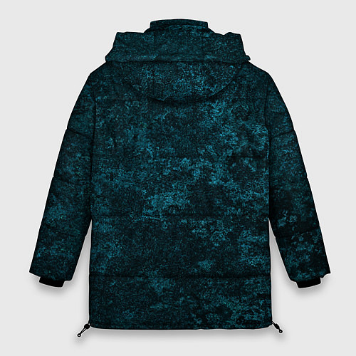 Женская зимняя куртка ТЕКСТУРА МЕТАЛЛА / 3D-Черный – фото 2