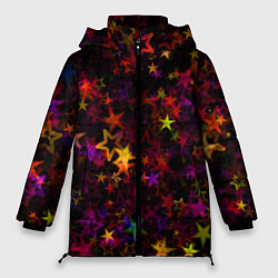 Куртка зимняя женская Stars, цвет: 3D-красный