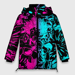 Куртка зимняя женская My Hero Academia, цвет: 3D-светло-серый