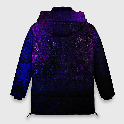 Женская зимняя куртка Arch Enemy Neon logo / 3D-Черный – фото 2