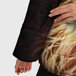 Куртка зимняя женская Кицуне, цвет: 3D-светло-серый — фото 2
