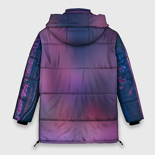 Женская зимняя куртка Урарака Очако / 3D-Черный – фото 2