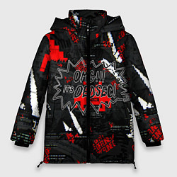 Куртка зимняя женская Watch Dogs: Legion, цвет: 3D-черный