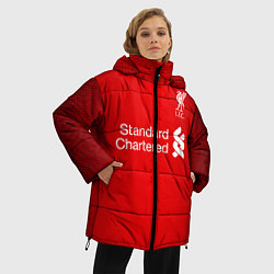 Куртка зимняя женская LIVERPOOL домашняя сезон 2021, цвет: 3D-черный — фото 2