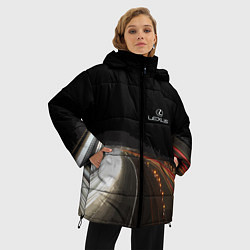 Куртка зимняя женская Night route, цвет: 3D-черный — фото 2