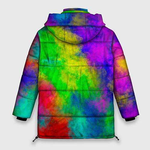 Женская зимняя куртка Multicolored / 3D-Черный – фото 2