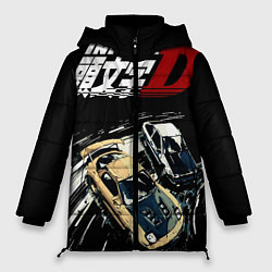 Куртка зимняя женская Initial D Z, цвет: 3D-черный