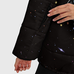 Куртка зимняя женская AMONG US - IMPOSTOR, цвет: 3D-черный — фото 2
