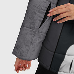Куртка зимняя женская Врата Истины, цвет: 3D-черный — фото 2