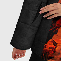 Куртка зимняя женская ЦАПЛЯ, цвет: 3D-светло-серый — фото 2