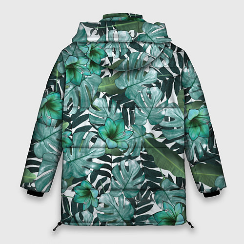 Женская зимняя куртка Ленивец Йог / 3D-Черный – фото 2