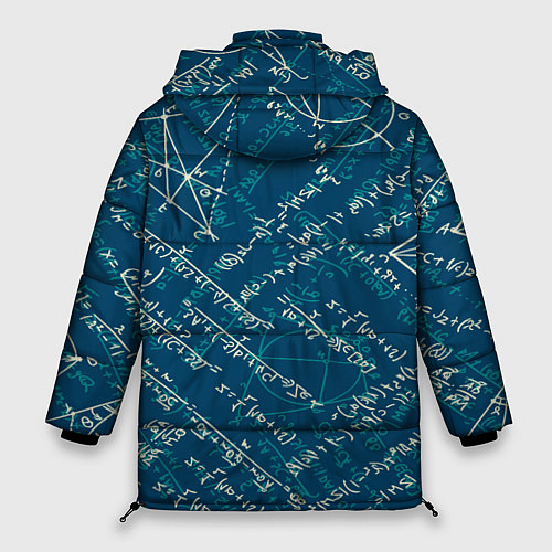 Женская зимняя куртка Математика / 3D-Черный – фото 2