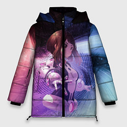 Куртка зимняя женская Урарака, Очако, цвет: 3D-черный