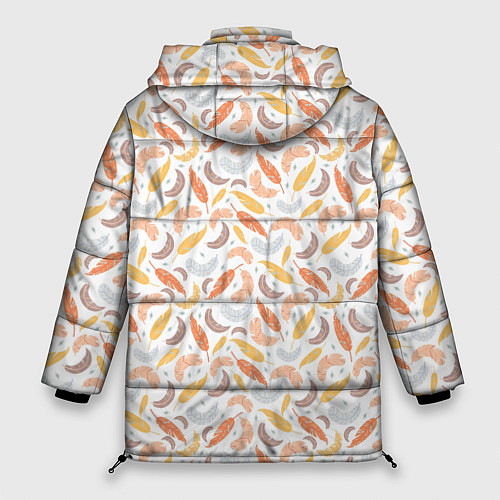Женская зимняя куртка Перьевой вальс / 3D-Черный – фото 2