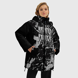 Куртка зимняя женская Haunted Family лейбл Kizaru, цвет: 3D-черный — фото 2