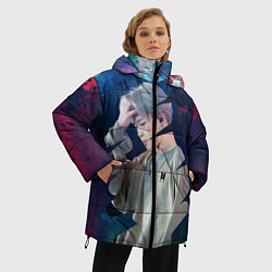 Куртка зимняя женская BTS Jimin, цвет: 3D-черный — фото 2