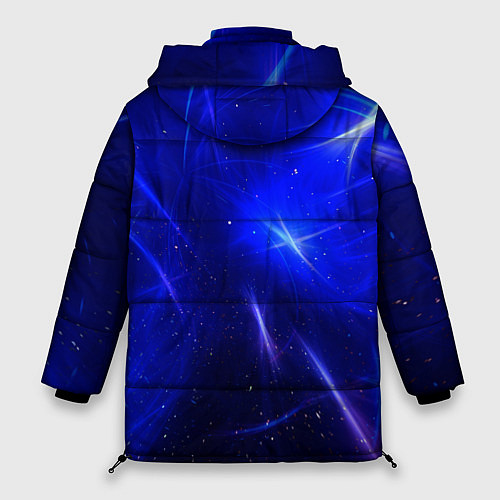 Женская зимняя куртка Космический вихрь / 3D-Черный – фото 2