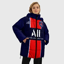 Куртка зимняя женская PSG домашняя сезон 2021, цвет: 3D-красный — фото 2
