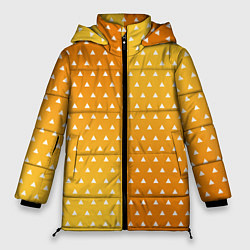 Куртка зимняя женская ЗЕНИЦУ КИМОНО, цвет: 3D-красный