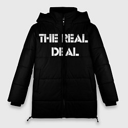 Куртка зимняя женская Реально крутой, цвет: 3D-черный