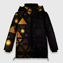 Куртка зимняя женская Geometry, цвет: 3D-красный
