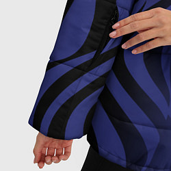 Куртка зимняя женская Genshin Impact, цвет: 3D-светло-серый — фото 2