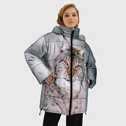 Куртка зимняя женская Рысь, цвет: 3D-светло-серый — фото 2