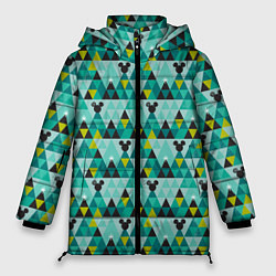 Женская зимняя куртка Mickey pattern