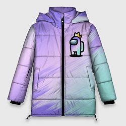 Куртка зимняя женская AMONG US GRADIENT, цвет: 3D-черный