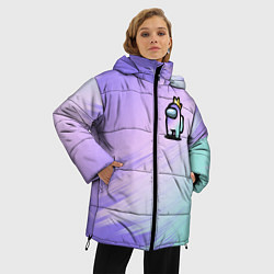 Куртка зимняя женская AMONG US GRADIENT, цвет: 3D-черный — фото 2