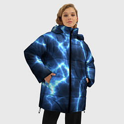 Куртка зимняя женская Электро, цвет: 3D-светло-серый — фото 2