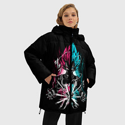 Куртка зимняя женская DRAGON BALL, цвет: 3D-черный — фото 2